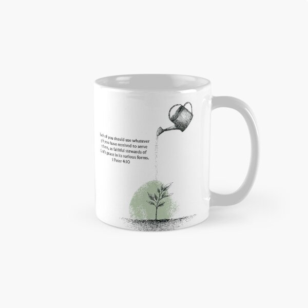 Item preview, Use Your Gifts to Serve Others - 1 Peter 4:10 Christian Purpose & Ministry Encouragement Art designed and sold by QuietBibleLines.