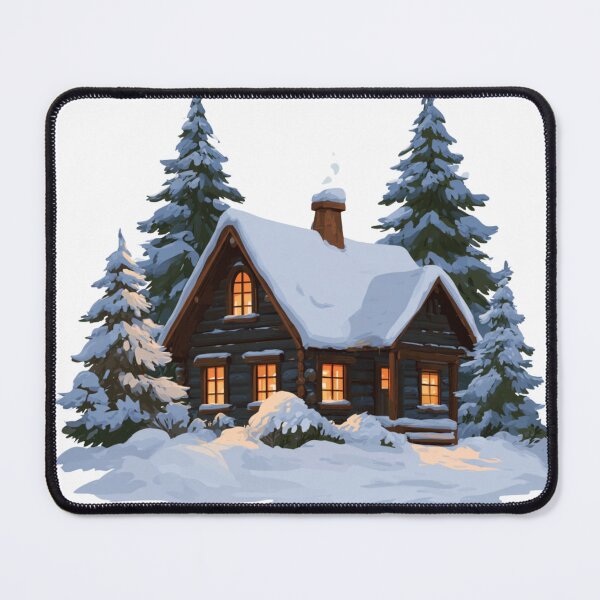 Item preview, Winter Cabin designed and sold by NicolasGlowArt.