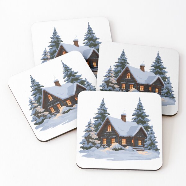 Item preview, Winter Cabin designed and sold by NicolasGlowArt.