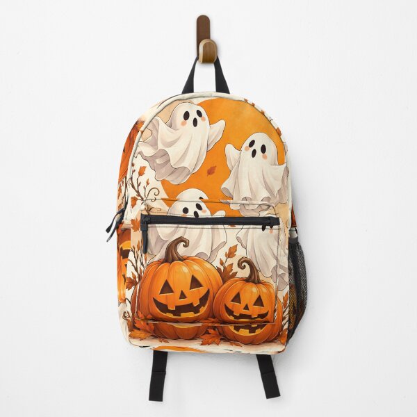Item preview, Retro Halloween Ghosts and Jack-o'-Lanterns designed and sold by Pure Craft.