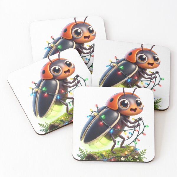 Item preview, Firefly Tangled in Christmas Lights designed and sold by Thanat Pattern Studio.
