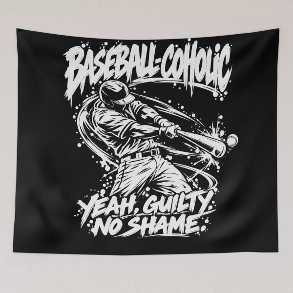 Item preview, Baseball-coholic  designed and sold by VisualWeight.