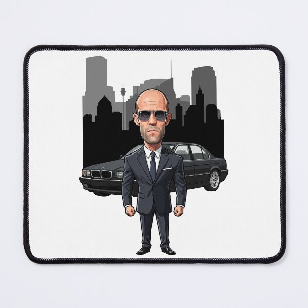 Item preview, Jason Statham as the Transporter in the city at night designed and sold by vectorlove.