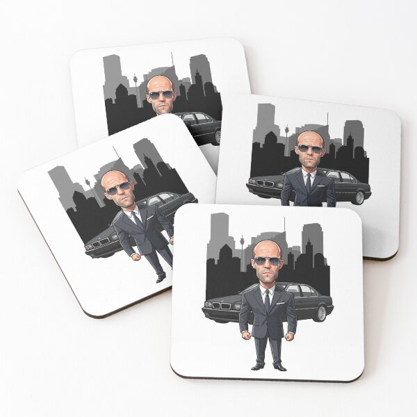 Item preview, Jason Statham as the Transporter in the city at night designed and sold by vectorlove.