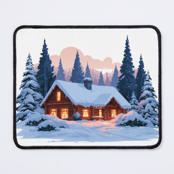 Item preview, Winter Cabin designed and sold by NicolasGlowArt.