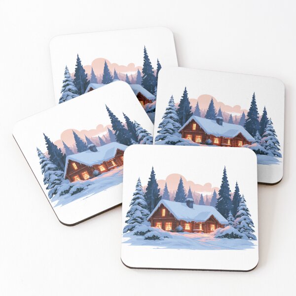 Item preview, Winter Cabin designed and sold by NicolasGlowArt.