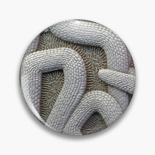 Item preview, White Textured Tubular Worm Track Pattern designed and sold by Piotrek0001.