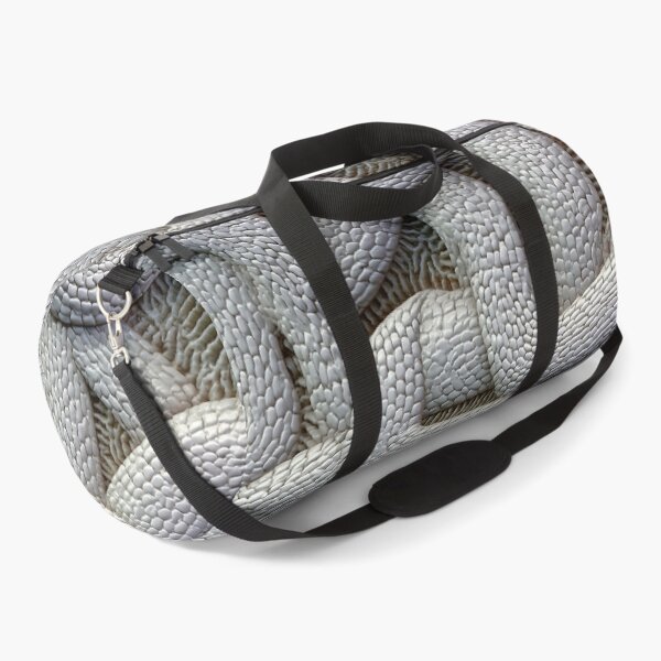 Item preview, White Textured Tubular Worm Track Pattern designed and sold by Piotrek0001.