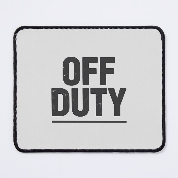 Item preview, Off Duty – Minimalist Lifestyle Typography designed and sold by Jollys-ArtShop.