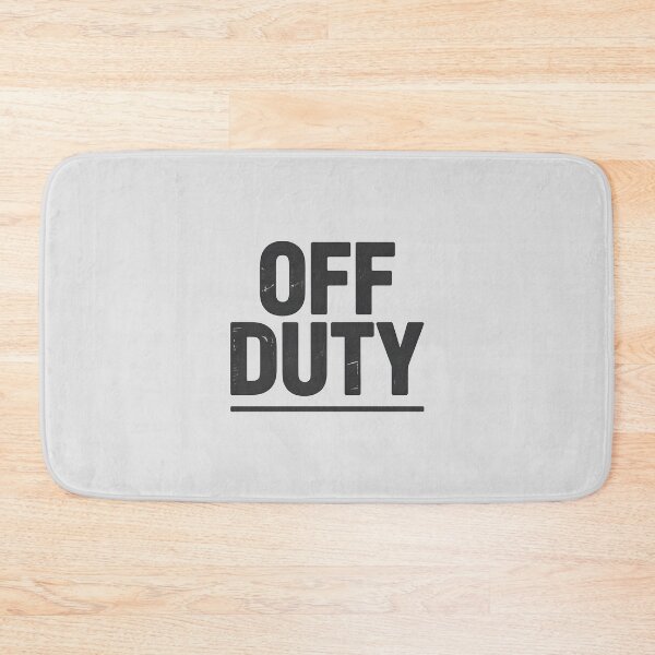 Item preview, Off Duty – Minimalist Lifestyle Typography designed and sold by Jollys-ArtShop.