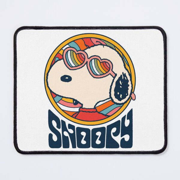 Item preview, Peanuts Snoopy 70s Heart Sunglasses Rainbow designed and sold by Sapphirajorie.
