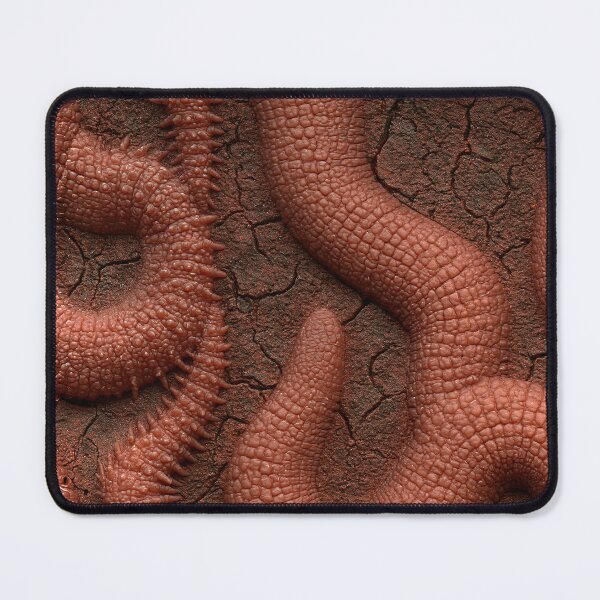 Item preview, Terracotta Clay Worm Trail Surface Relief designed and sold by Piotrek0001.