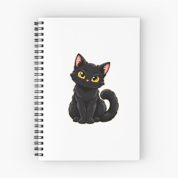 Item preview, Cute Mischievous Black Cat Golden Eyes designed and sold by Menariya.