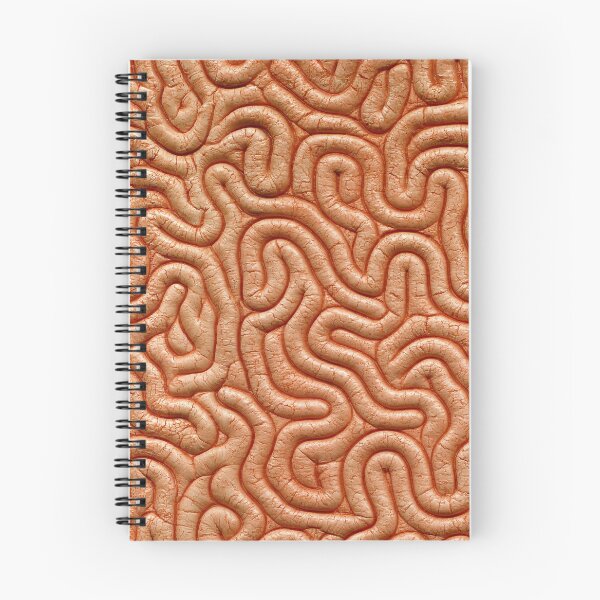 Item preview, Peach Coral Dense Labyrinth Groove Texture designed and sold by Piotrek0001.