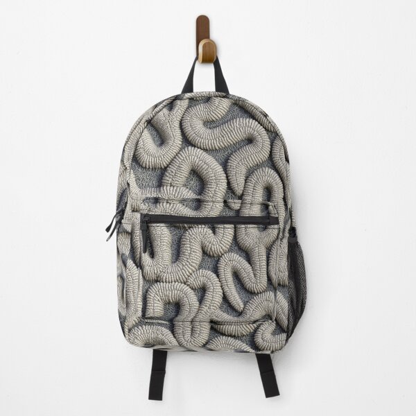 Item preview, Silver Grey Tubular Coral Track Relief Art designed and sold by Piotrek0001.