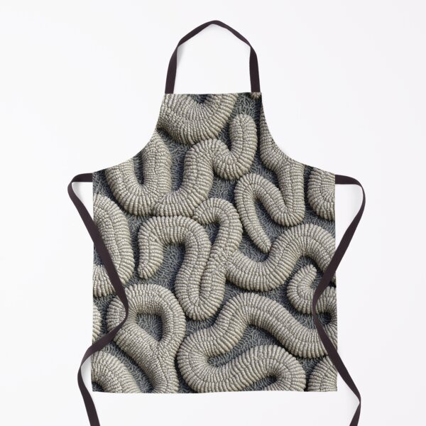 Item preview, Silver Grey Tubular Coral Track Relief Art designed and sold by Piotrek0001.