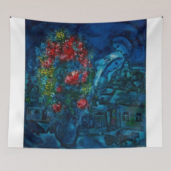 Item preview, Le Village bleu (The Blue Village) 1955 et 1959 Marc Chagall. designed and sold by Matari-matari.