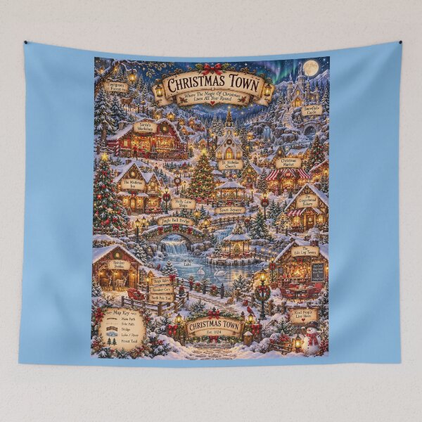 Item preview, Christmas Town designed and sold by Weird & wonderful .