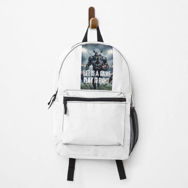 Item preview, Life Is A Game Play It Right - Rhino American Footballer designed and sold by moonsun4.