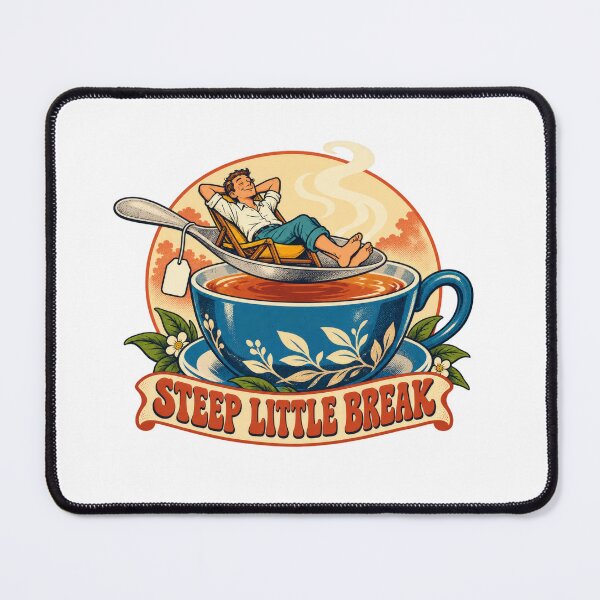Item preview, A Tiny Tea Break Getaway designed and sold by Pixdot.