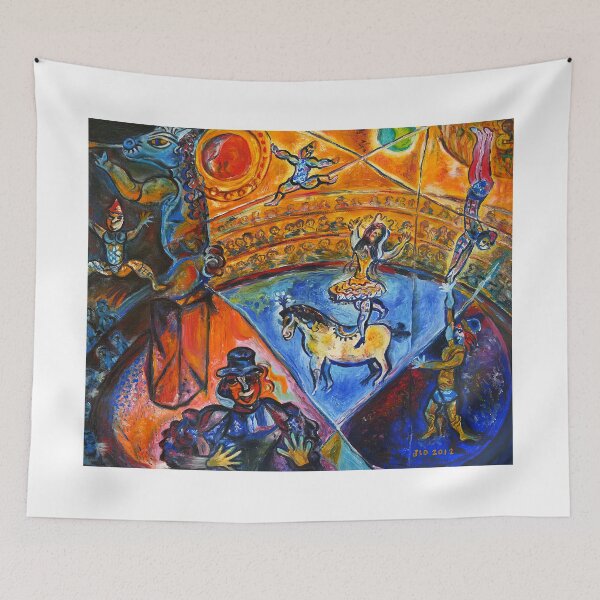 Item preview,  Le Cirque Marc Chagall (1964) designed and sold by Matari-matari.