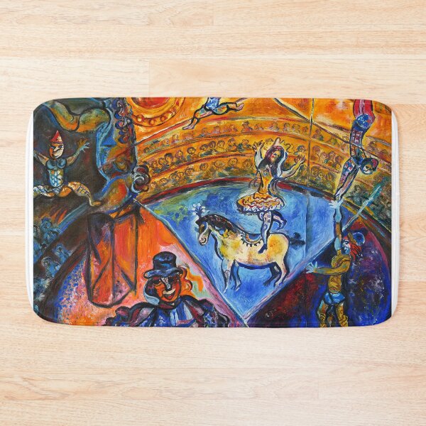 Aperçu de l'œuvre  Le Cirque Marc Chagall (1964) créée et vendue par Matari-matari.