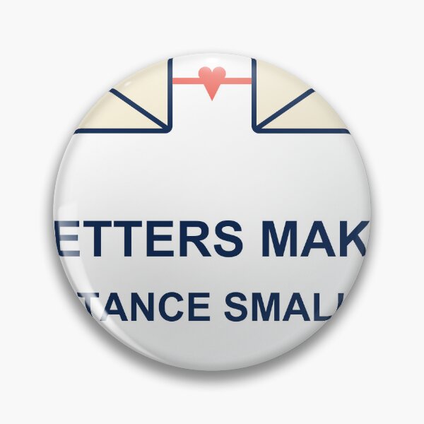 Item preview, Letters Make Distance Smaller — Pen Pal Gift designed and sold by ateqia.
