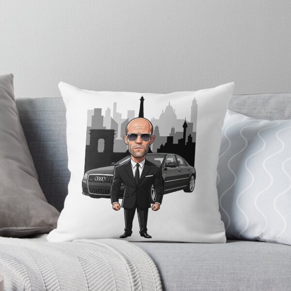 Item preview, Jason Statham as the Transporter 3 in the city at night designed and sold by vectorlove.