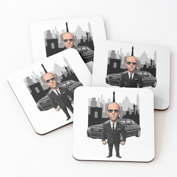 Item preview, Jason Statham as the Transporter 3 in the city at night designed and sold by vectorlove.
