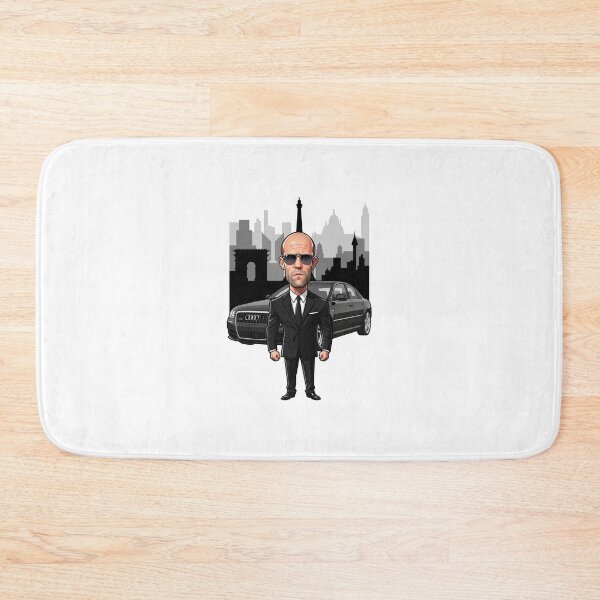 Artikelvorschau, Jason Statham als Transporter 3 in der Stadt bei Nacht entworfen und verkauft von vectorlove.