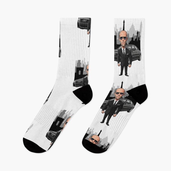 Item preview, Jason Statham como el Transportador 3 en la ciudad por la noche. designed and sold by vectorlove.