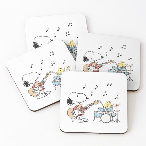 Item preview, Peanuts Snoopy And Woodstock Rock Band designed and sold by Sapphirajorie.