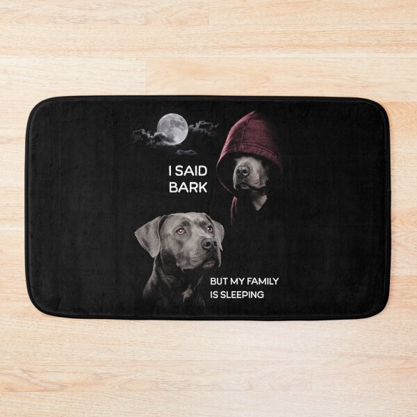 Item preview, Pitbull Barking Dog Moon Family Sleeping designed and sold by d247.