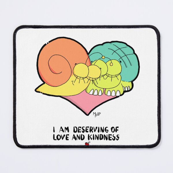 Item preview, I am deserving of love and kindness designed and sold by ArtbyMello.