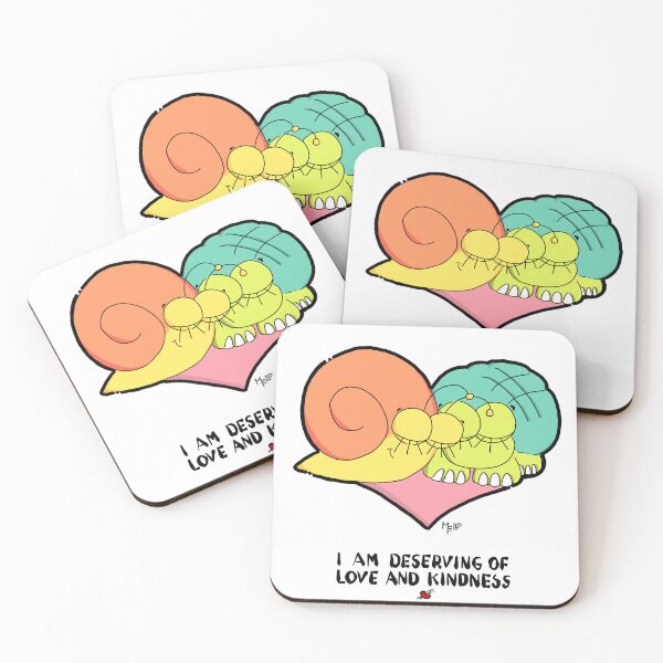 Item preview, I am deserving of love and kindness designed and sold by ArtbyMello.
