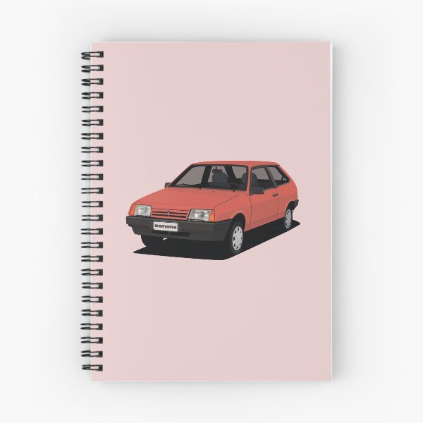 Item preview, Lada Samara VAZ-2109 - Red Soviet Classic designed and sold by knappidesign.
