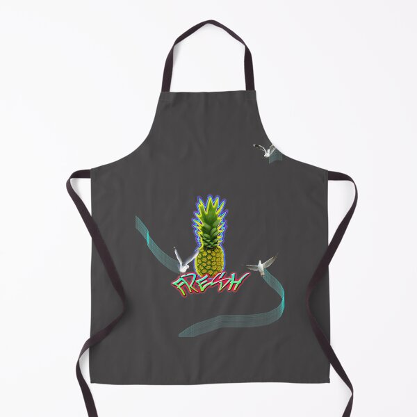 Item preview, Fresh Pineapple Tropical Fruit Illustration for Summer Vibes designed and sold by Really-Alexis.