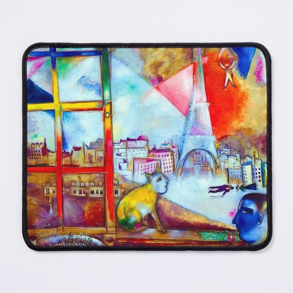 Item preview,  Paris par la fenêtre (Paris Through the Window), Marc Chagall designed and sold by Matari-matari.