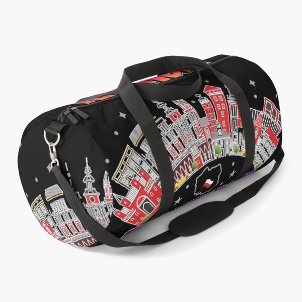 Item preview, Krakow Poland Historic City Skyline Travel Souvenir designed and sold by ArtsyExplorer.