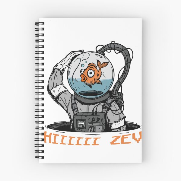 Item preview, Hi zev - dungeon crawler carl - bookish art designed and sold by aziza-doodles.