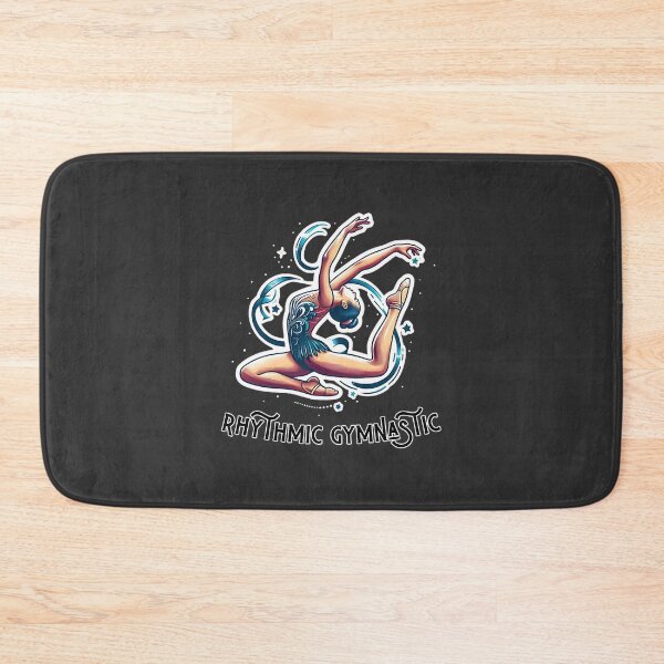 Item preview, Elegant Rhythmic Gymnastics Art Print - Perfect Gift for Gymnastics Enthusiasts designed and sold by NishanK.