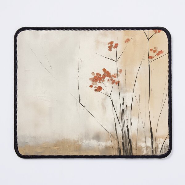Item preview, Wabi sabi and japandi inspired herbs in autumn colors designed and sold by filigreedigital.