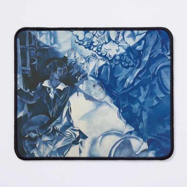 Item preview, Self-Portrait with Muse by marc chagall designed and sold by Matari-matari.