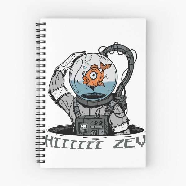 Item preview, Hi zev - dungeon crawler carl - bookish art designed and sold by aziza-doodles.