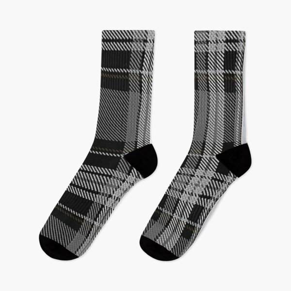 Item preview, Mu’ur (UM) Empire™ al-Benhadiel©™, Black and Gray Plaid Flannel-look designed and sold by HardyKnitDesign.