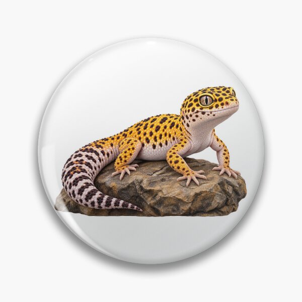 Item preview, This is a design of a Leopard Gecko on a rock designed and sold by RBBeachDesigns.