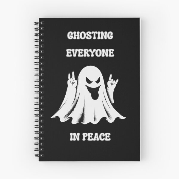 Item preview, Ghosting Everyone in Peace Introvert Halloween Ghost designed and sold by T-version.