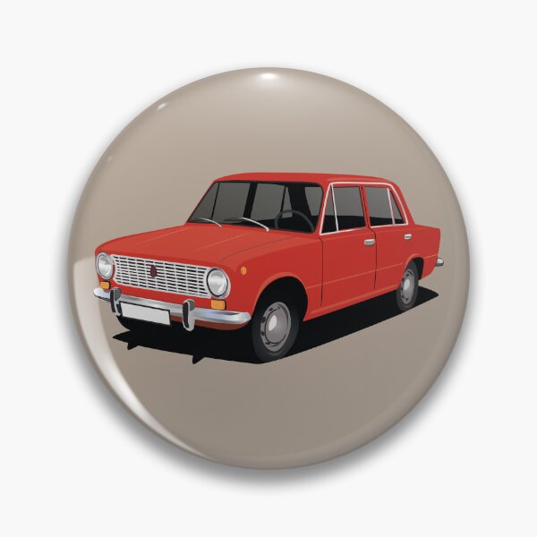Item preview, Red VAZ-2101 Lada 1200 Zhiguli designed and sold by knappidesign.