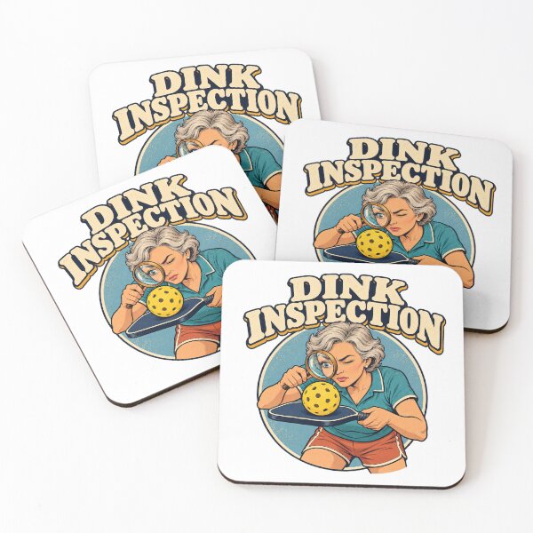Item preview, Pickleball Under Serious Dink Inspection designed and sold by Pixdot.