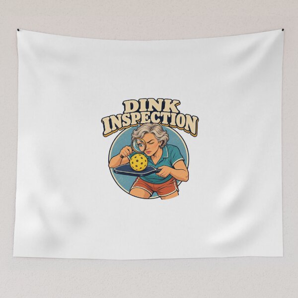 Item preview, Pickleball Under Serious Dink Inspection designed and sold by Pixdot.